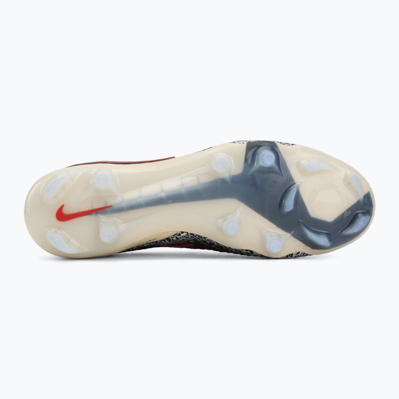 Férfi futballcipő Nike United Phantom 6 Low Elite FG burgundy crush/fossil/university red 4