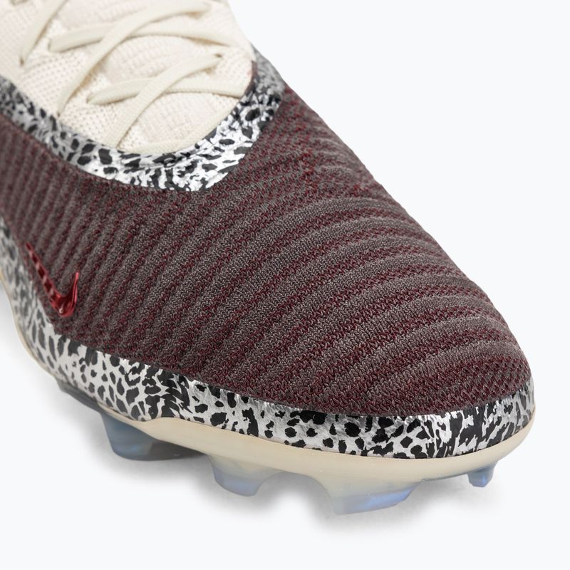 Férfi futballcipő Nike United Phantom 6 Low Elite FG burgundy crush/fossil/university red 7