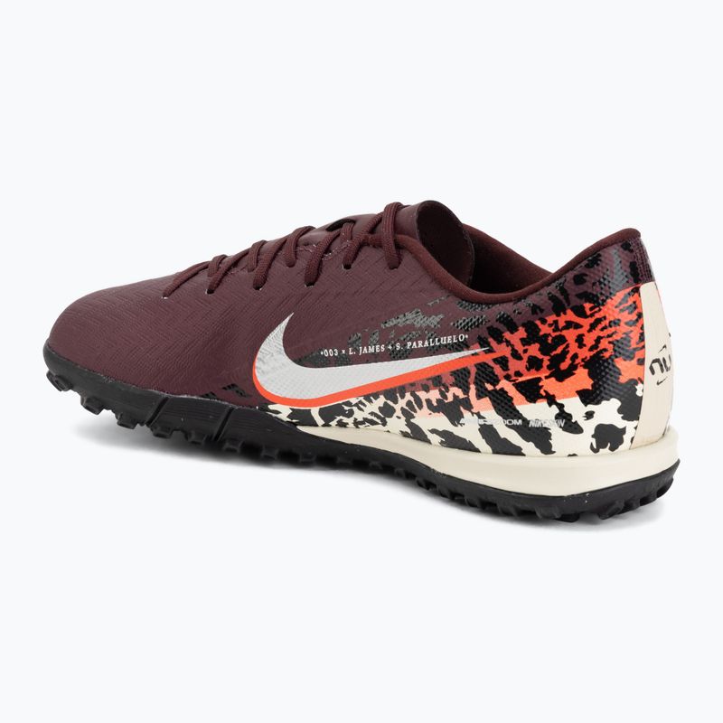 Férfi futballcipő Nike United Mercurial Vapor 16 Academy TF burgundy crush/metallic silver 3