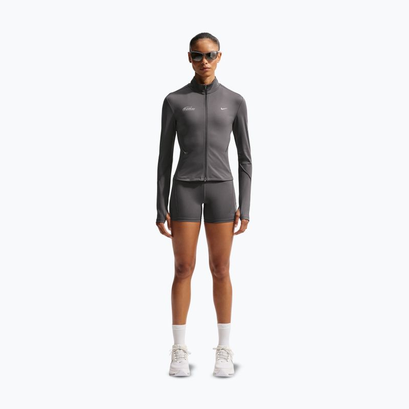 Női leggings Nike Swift High Waisted 4" medium ash 2