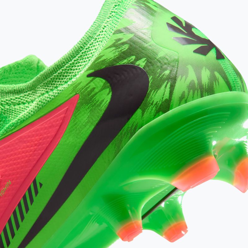 Férfi futballcipő Nike Phantom 6 Low Pro Erling Haaland FG hot punch/green strike/black 5