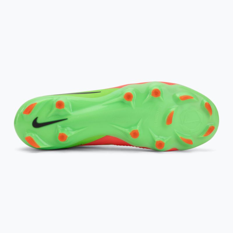 Férfi futballcipő Nike Phantom 6 Low Pro Erling Haaland FG hot punch/green strike/black 4