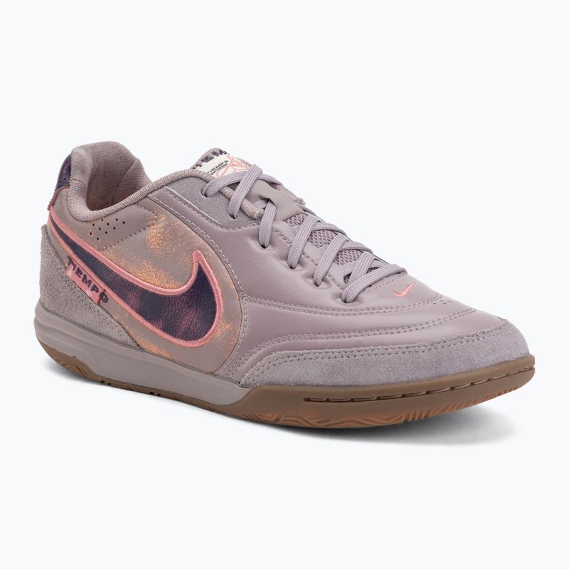 Férfi futballcipő Nike Tiempo Streetgato PRM IC light violet ore/gum dark brown/peony