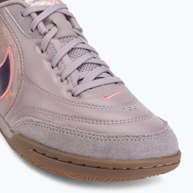 Férfi futballcipő Nike Tiempo Streetgato PRM IC light violet ore/gum dark brown/peony 7
