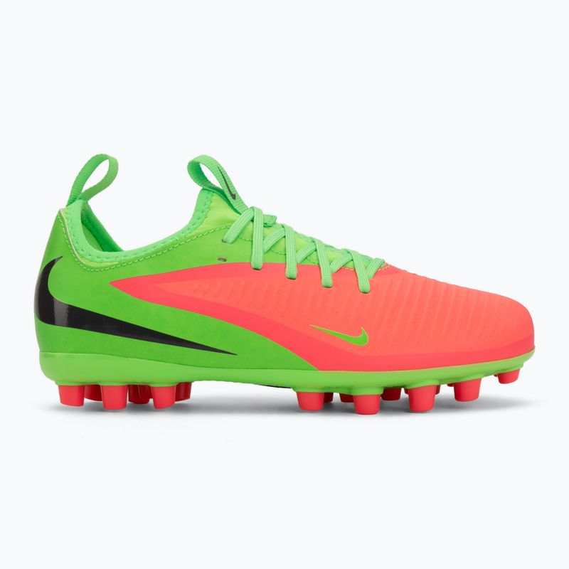 Gyerek focicipő Nike Jr. Phantom 6 Academy Erling Haaland AG hot punch/green strike/black 2