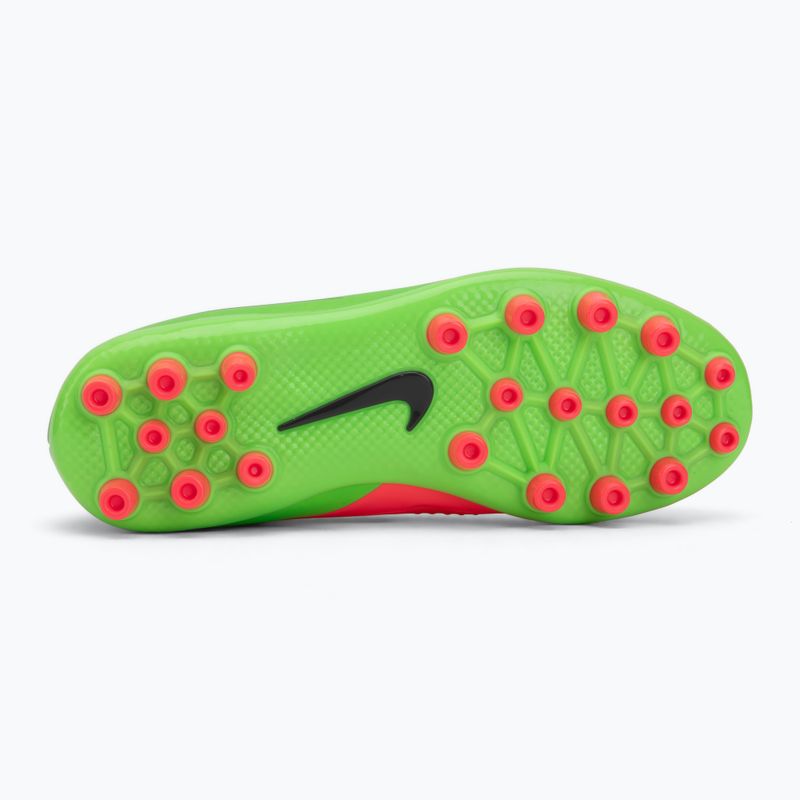 Gyerek focicipő Nike Jr. Phantom 6 Academy Erling Haaland AG hot punch/green strike/black 4