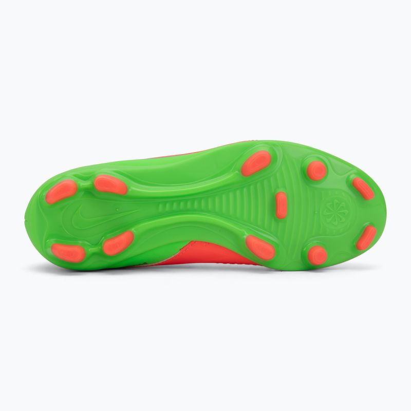 Gyerek focicipő Nike Jr. Phantom 6 Club Erling Haaland MG hot punch/green strike/black 4