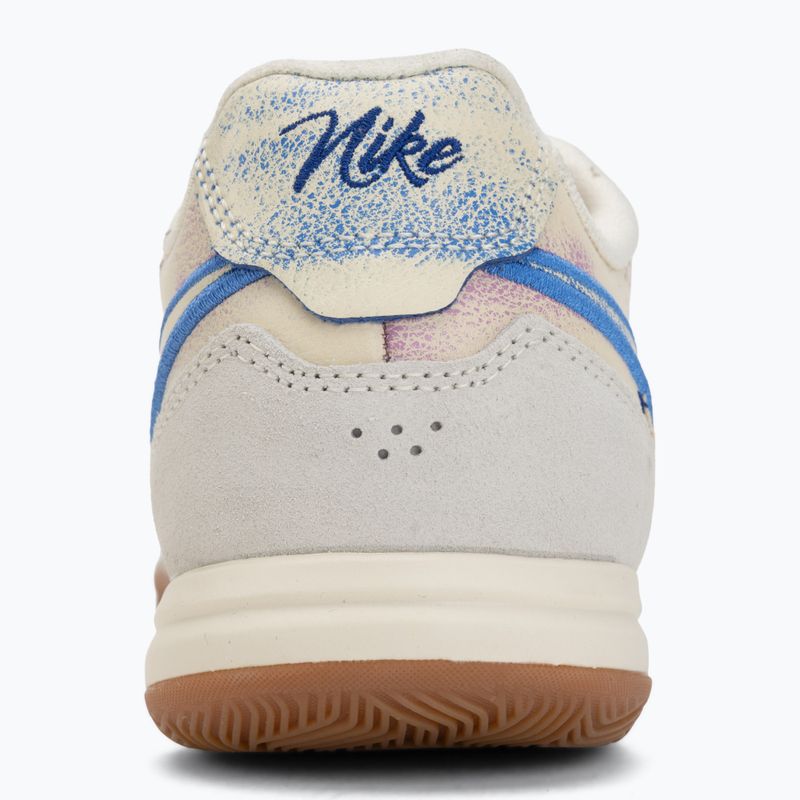 Férfi futballcipő Nike Tiempo Streetgato PRM IC coconut milk/gum medium brown/blue crystal 6