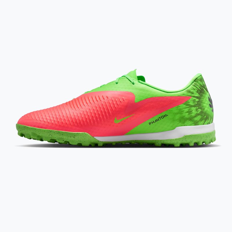 Férfi focicipő Nike Phantom 6 Low Academy Erling Haaland TF hot punch/green strike/black 2