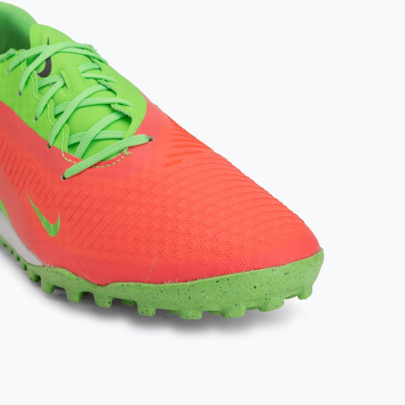 Férfi focicipő Nike Phantom 6 Low Academy Erling Haaland TF hot punch/green strike/black 7