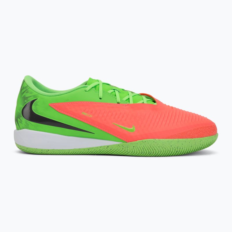 Férfi focicipő Nike Phantom 6 Low Academy Erling Haaland IN hot punch/green strike/black 2