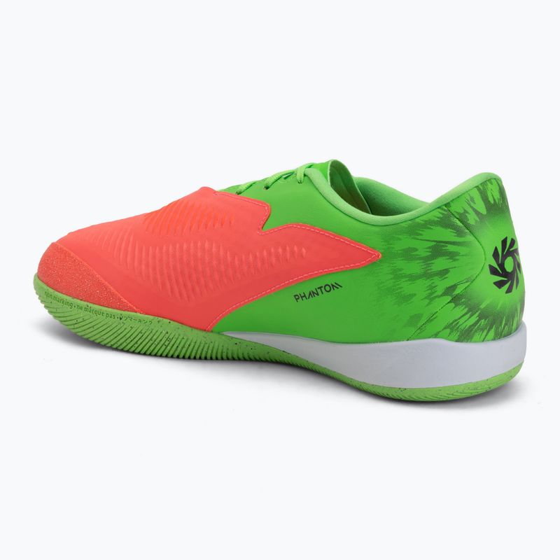 Férfi focicipő Nike Phantom 6 Low Academy Erling Haaland IN hot punch/green strike/black 3