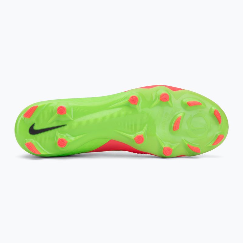 Férfi focicipő Nike Phantom 6 Low Academy Erling Haaland FG hot punch/green strike/black 4