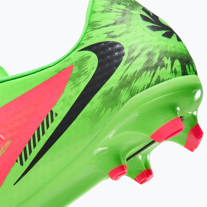 Férfi focicipő Nike Phantom 6 Low Academy Erling Haaland FG hot punch/green strike/black 5
