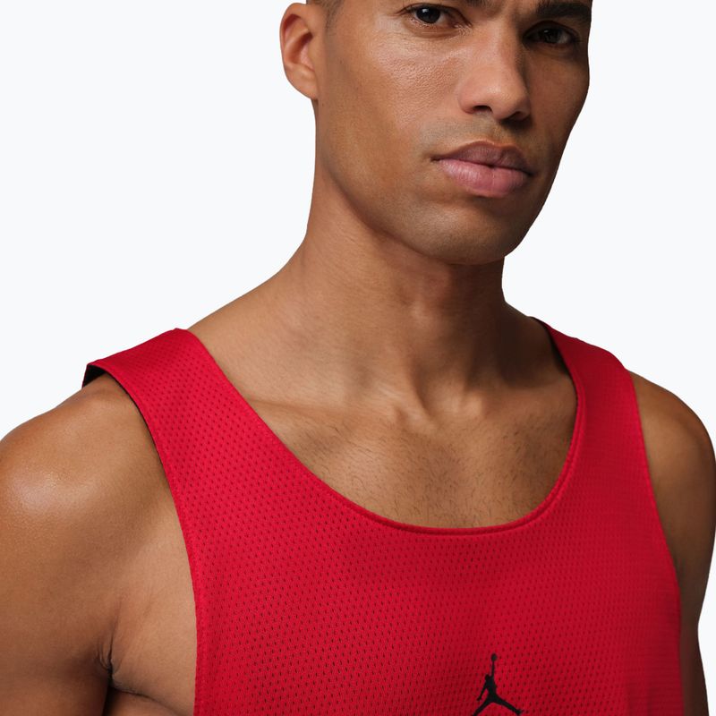 Férfi kosárlabda mez Jordan Sport Reversible gym red/black 5
