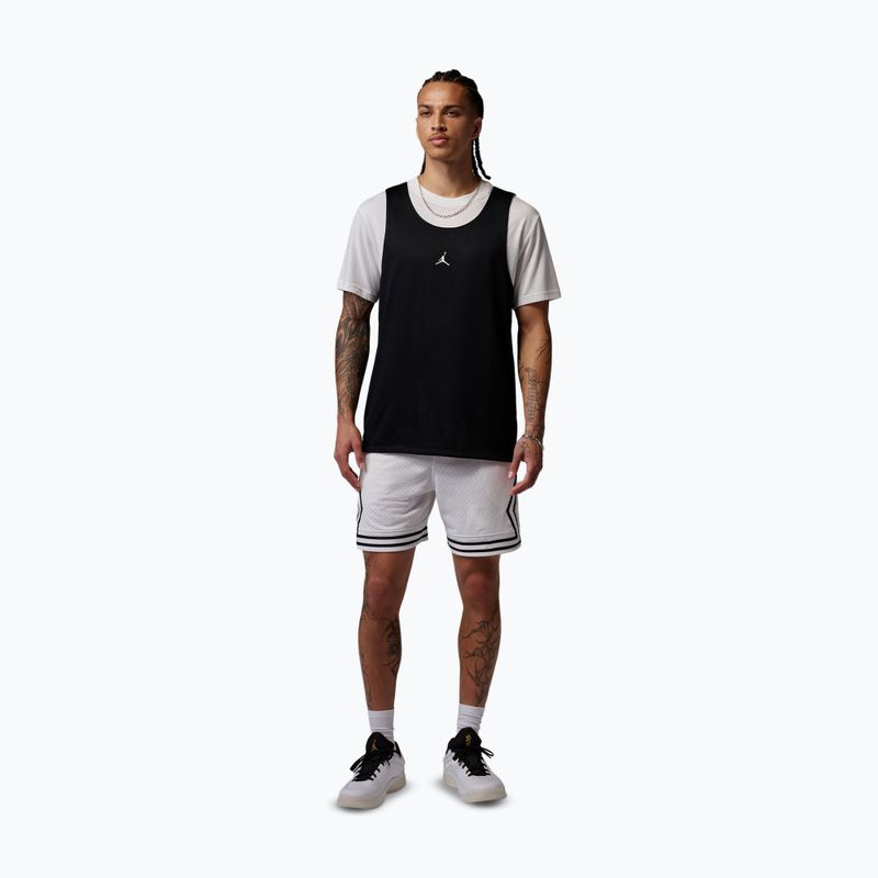 Férfi kosárlabda mez Nike Jordan Sport Reversible black/white 2