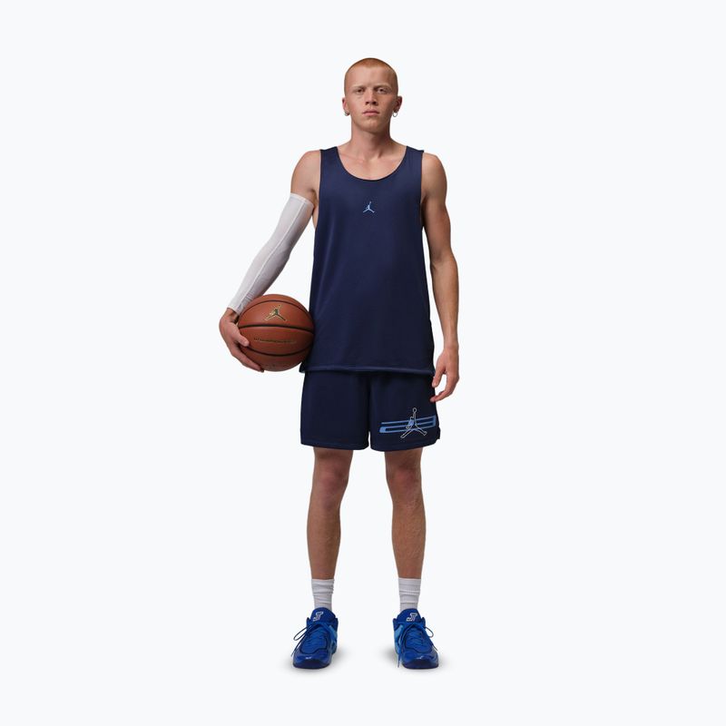 Férfi kosárlabda mez Jordan Sport Reversible midnight navy/university blue 2