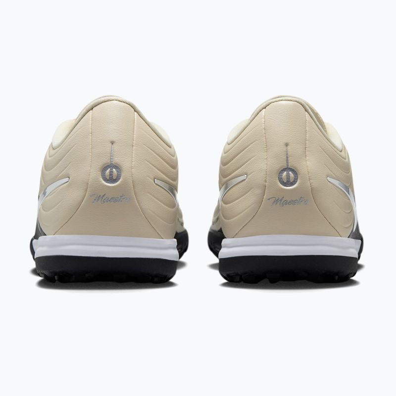 Férfi futballcipő Nike United Tiempo Maestro Academy TF fossil/burgundy crush/metallic silver 4