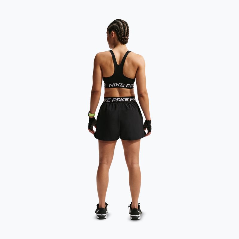 Női edzőshort Nike Pro 2in1 black/white 3