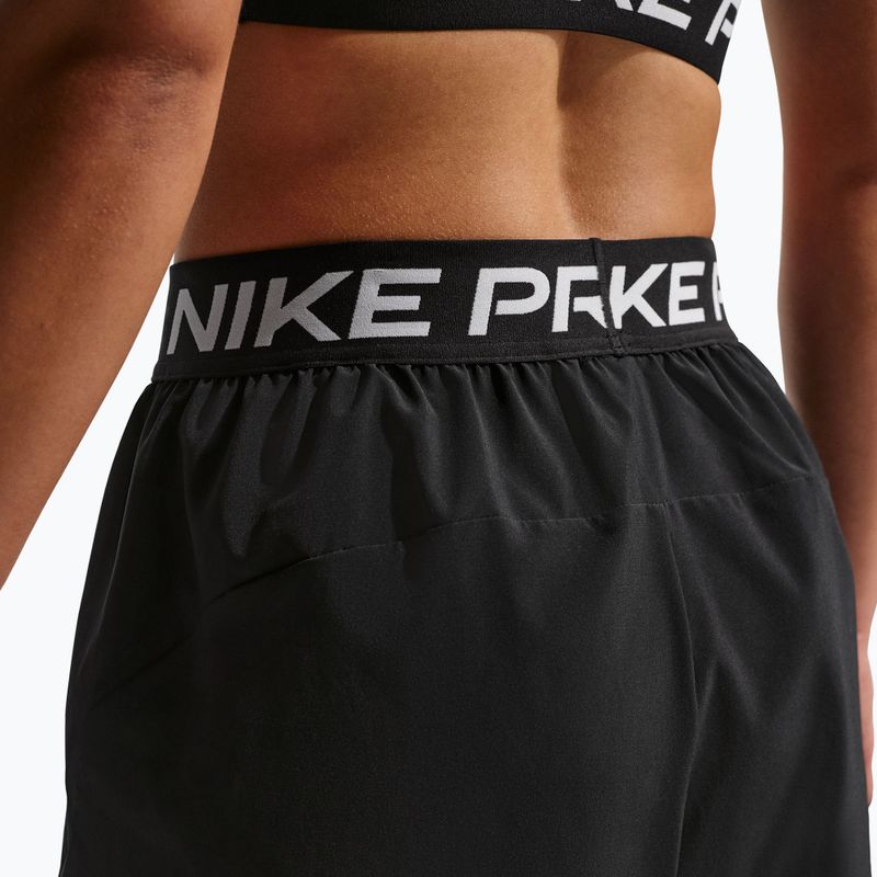 Női edzőshort Nike Pro 2in1 black/white 5