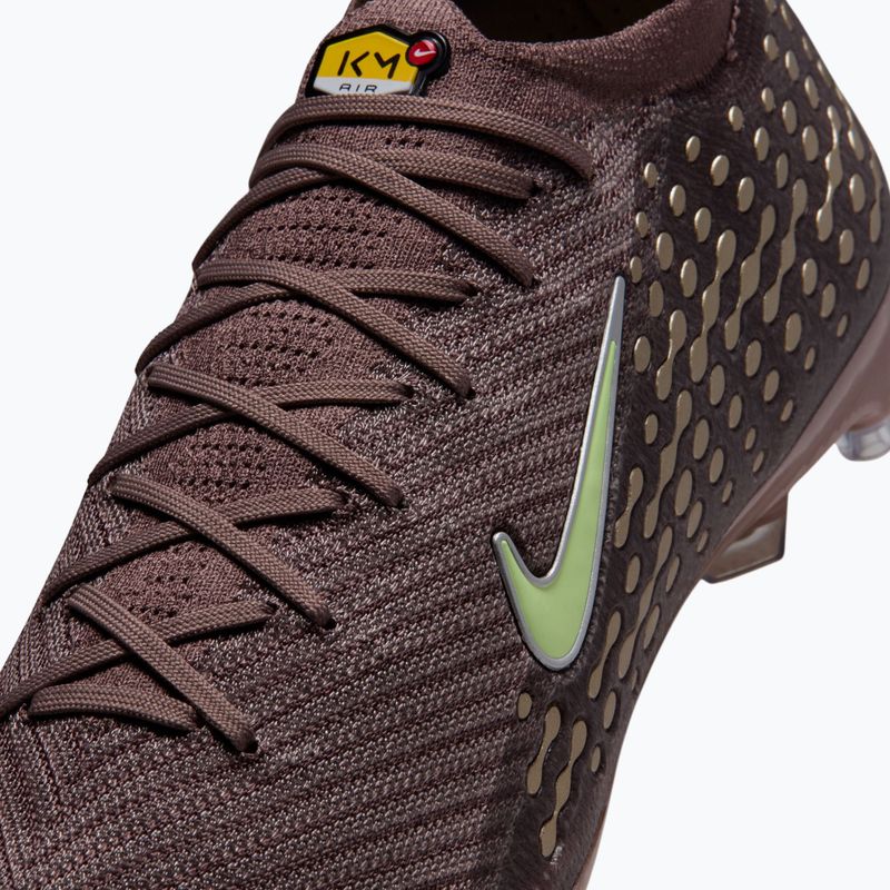 Férfi focicipő Nike Zoom Vapor 16 Elite Kylian Mbappe AG-Pro plum eclipse/metallic silver 4