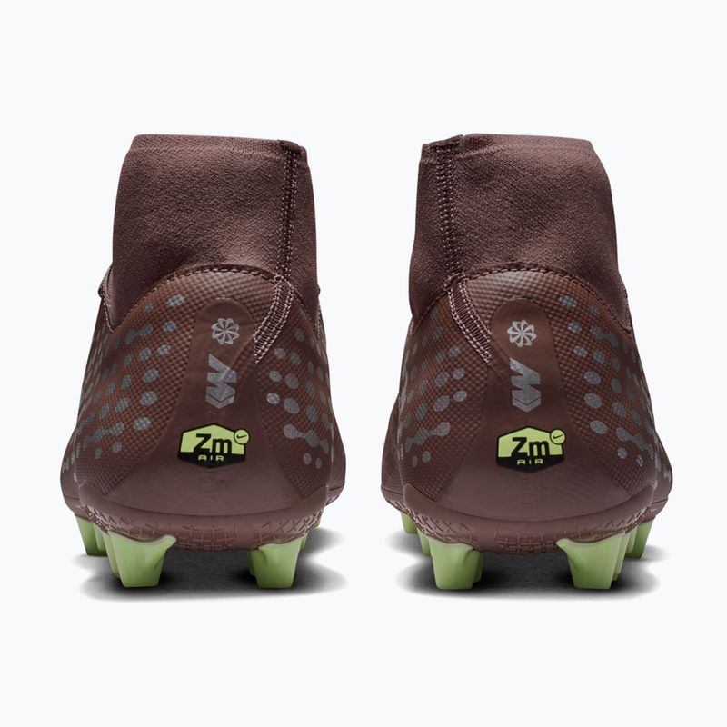 Férfi futballcipő Nike Mercurial Superfly 10 Academy Kylian Mbappé AG plum eclipse/metallic silver 4