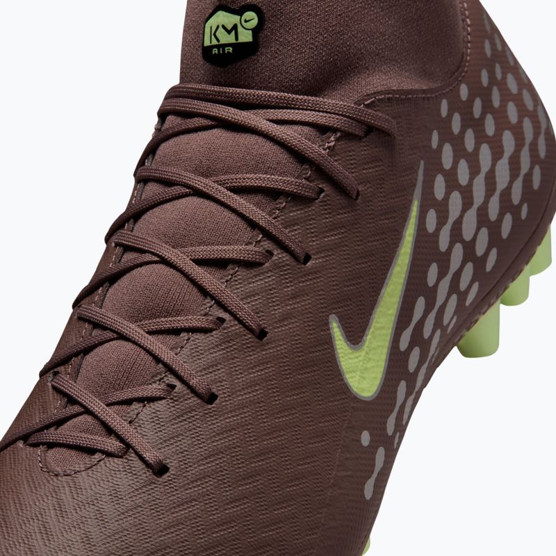 Férfi futballcipő Nike Mercurial Superfly 10 Academy Kylian Mbappé AG plum eclipse/metallic silver 7