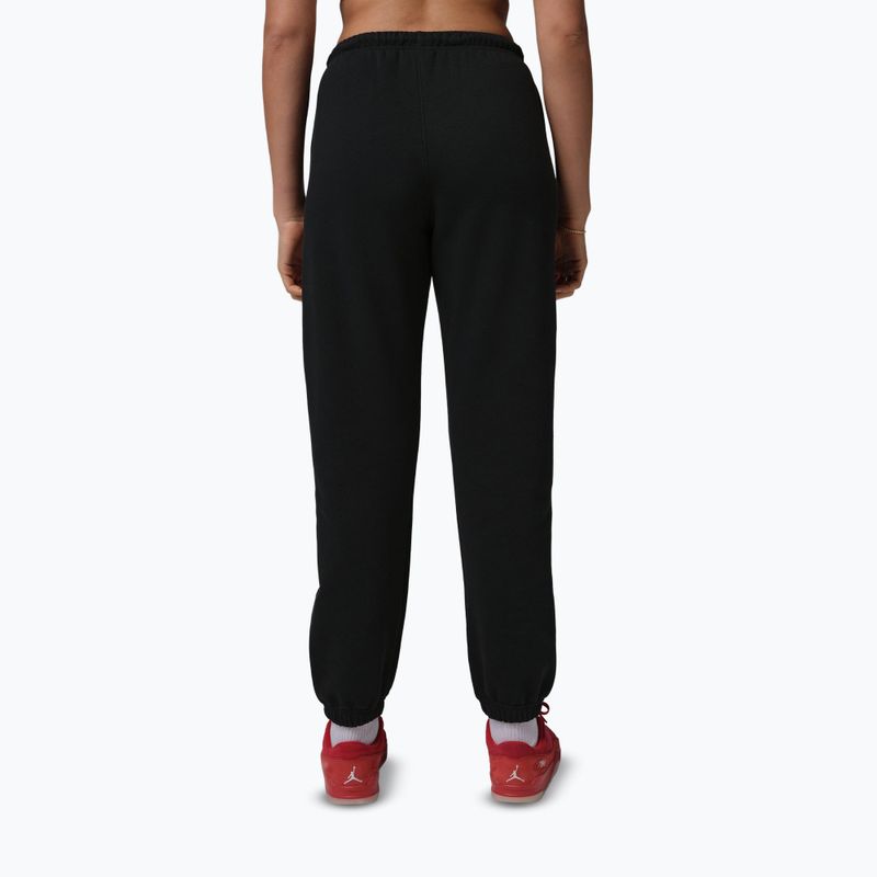 Női nadrág Jordan Fleece black/gym red 3