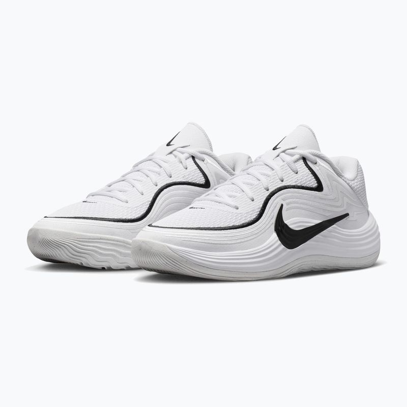 Férfi kosárlabda cipő Nike Precision 8 Low white/black/black 3