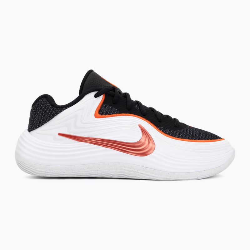 Férfi kosárlabda cipő Nike Precision 8 Low black/white/picante red 2