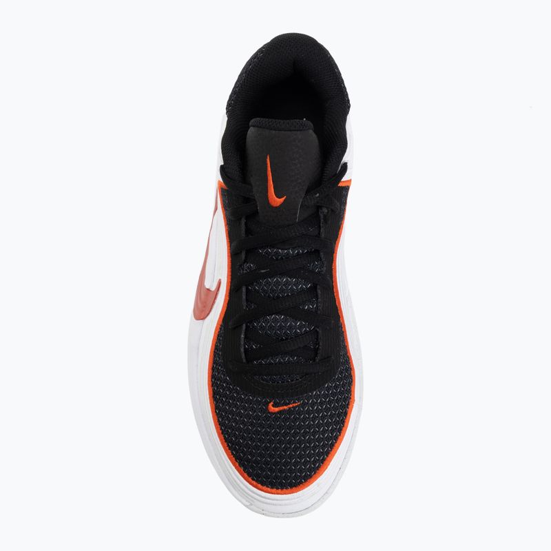 Férfi kosárlabda cipő Nike Precision 8 Low black/white/picante red 5