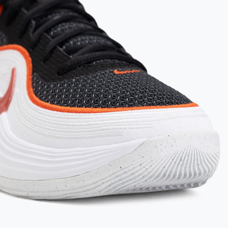 Férfi kosárlabda cipő Nike Precision 8 Low black/white/picante red 7