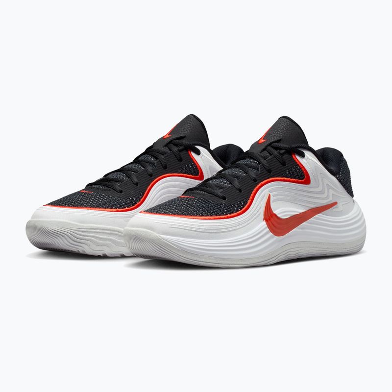 Férfi kosárlabda cipő Nike Precision 8 Low black/white/picante red 3