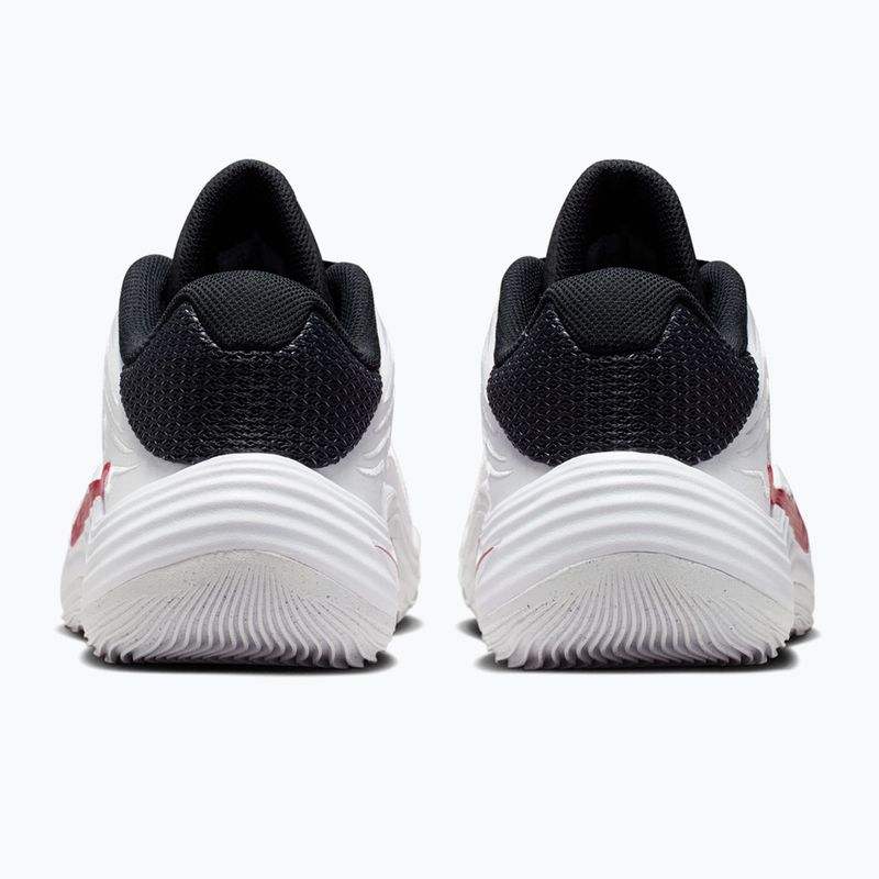 Férfi kosárlabda cipő Nike Precision 8 Low black/white/picante red 4
