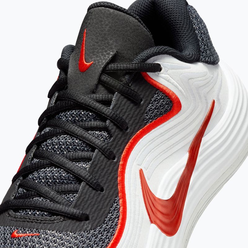 Férfi kosárlabda cipő Nike Precision 8 Low black/white/picante red 7