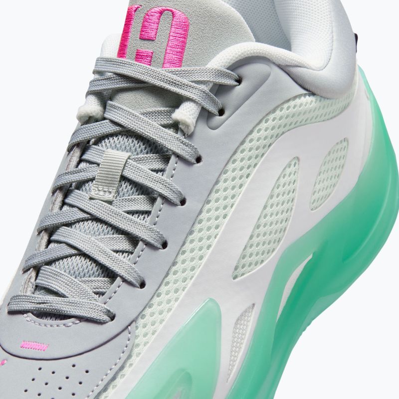 Női kosárlabda cipők Jordan Heir Series 2 white/metallic silver/light pumice 8