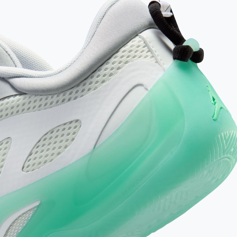 Női kosárlabda cipők Jordan Heir Series 2 white/metallic silver/light pumice 9