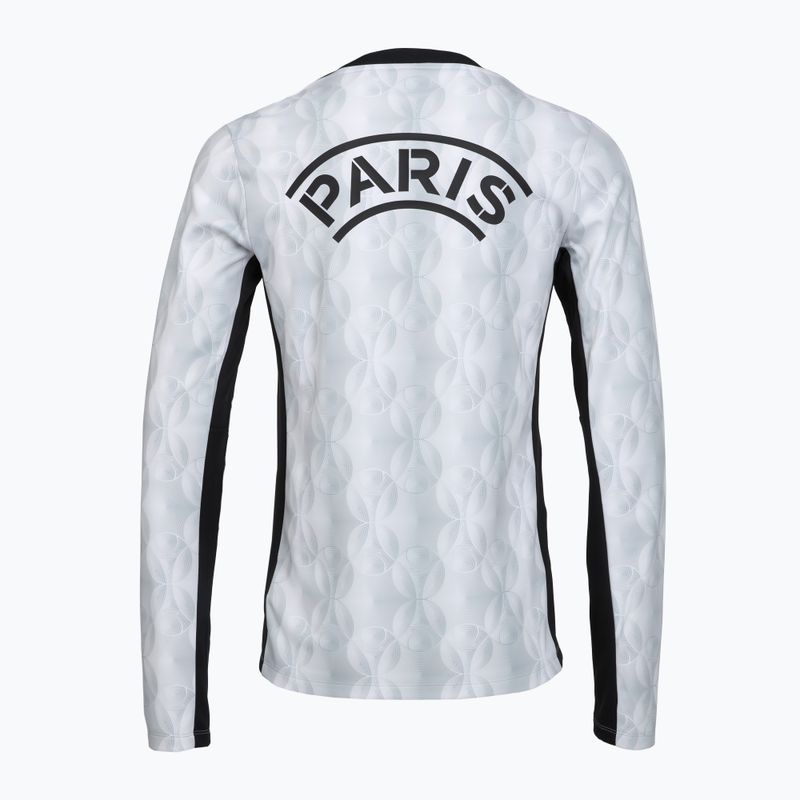 Férfi hosszú ujjú labdarúgó mez Nike Paris Saint-Germain Academy Pro Warm SE medium grey/black/black 9
