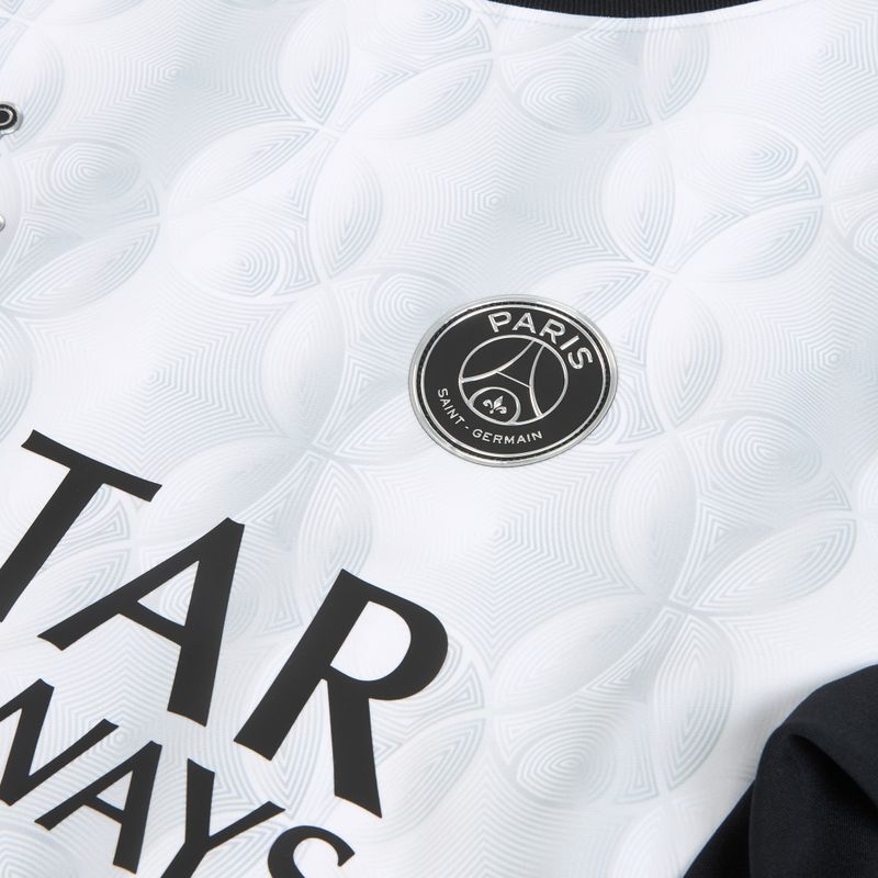 Férfi hosszú ujjú labdarúgó mez Nike Paris Saint-Germain Academy Pro Warm SE medium grey/black/black 10