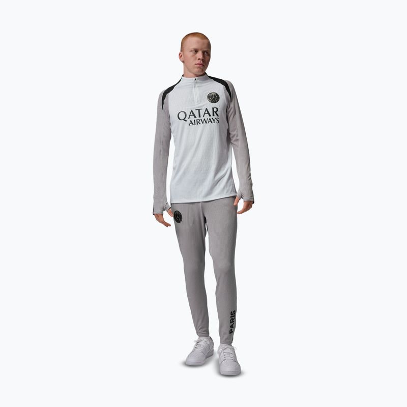 Férfi hosszú ujjú labdarúgó edzőfelső Nike Paris Saint-Germain Strike Elite SE Drill Top white/atmosphere grey/black 2