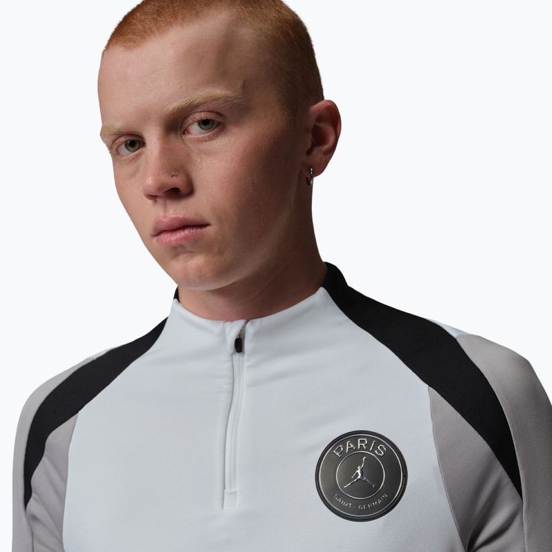 Férfi hosszú ujjú futballfelső Nike Paris Saint-Germain Strike Drill Top SE white/atmosphere grey/black/black 4