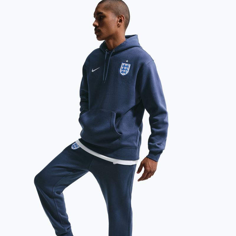 Férfi pulóver Nike England Club midnight navy/white 4