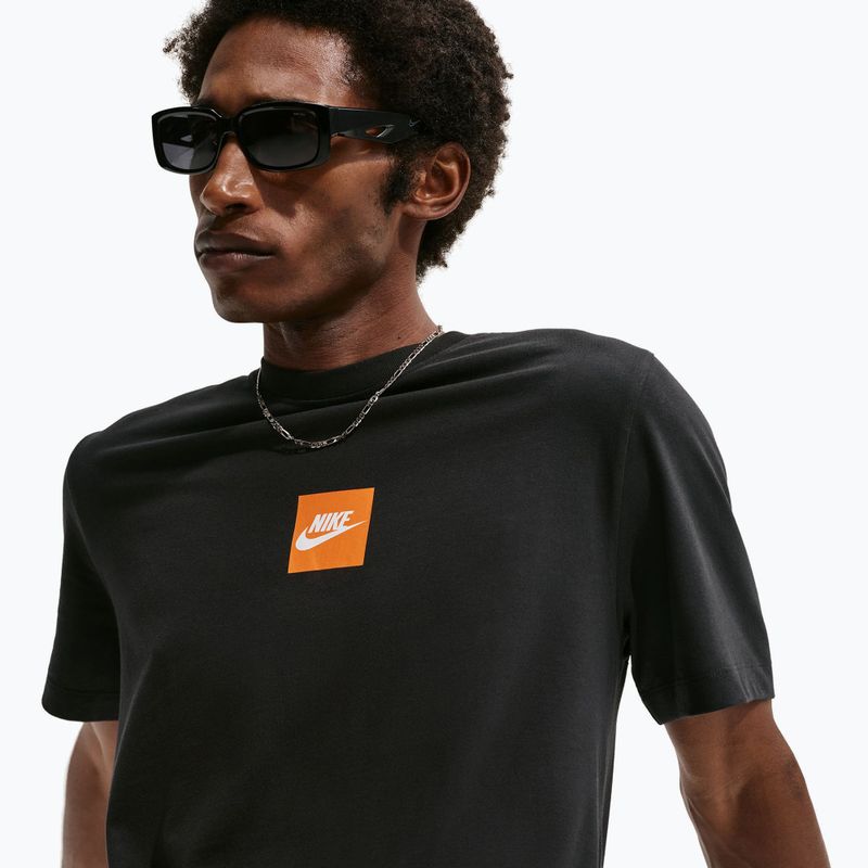Férfi póló Nike Sportswear black/white 4