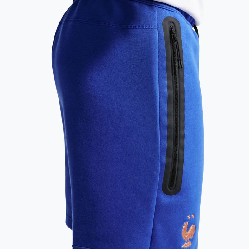Férfi futball rövidnadrág Nike FFF Tech Fleece game royal/metallic copper 4
