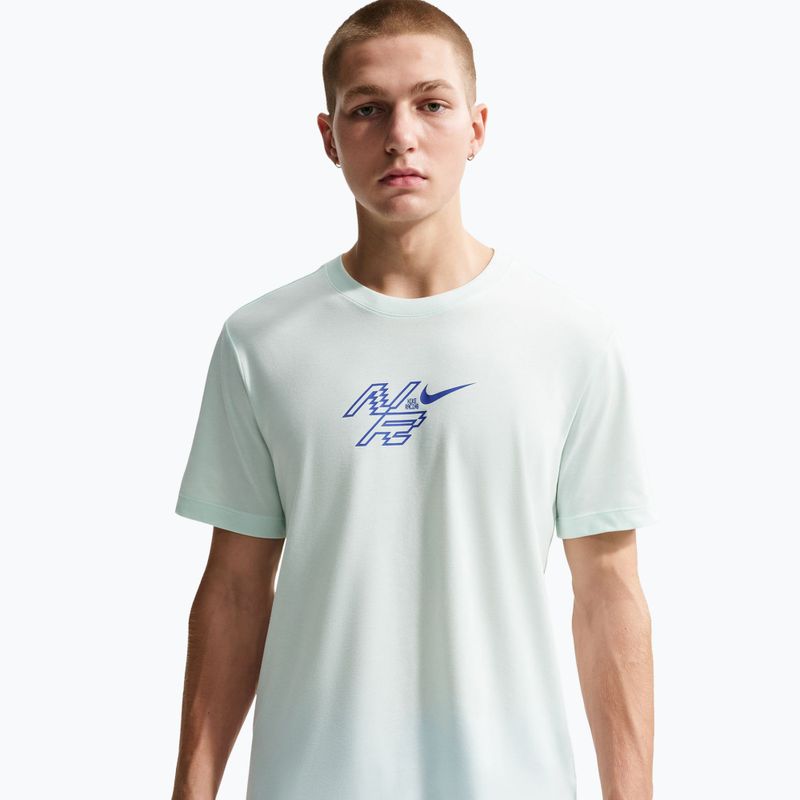 Férfi futópóló Nike AeroSwift Dri-Fit barely green/lapis 4