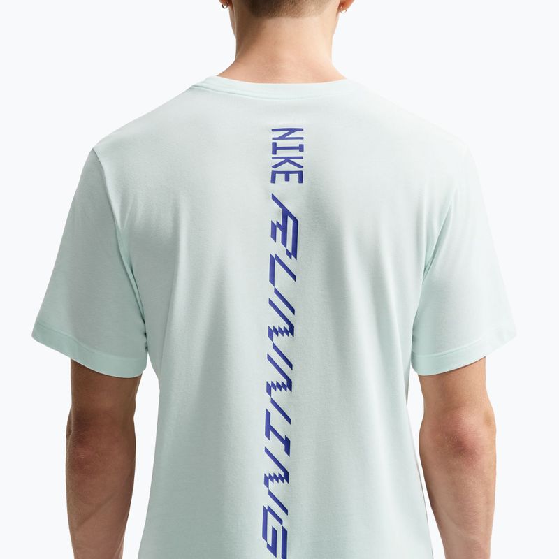 Férfi futópóló Nike AeroSwift Dri-Fit barely green/lapis 5