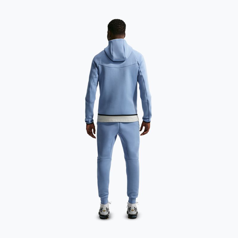 Férfi pulóver Nike England Tech Fleece Windrunner Full Zip work blue/white 3