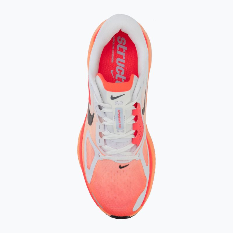 Női futócipő Nike Structure Plus white/hot lava/orange pulse/black 5