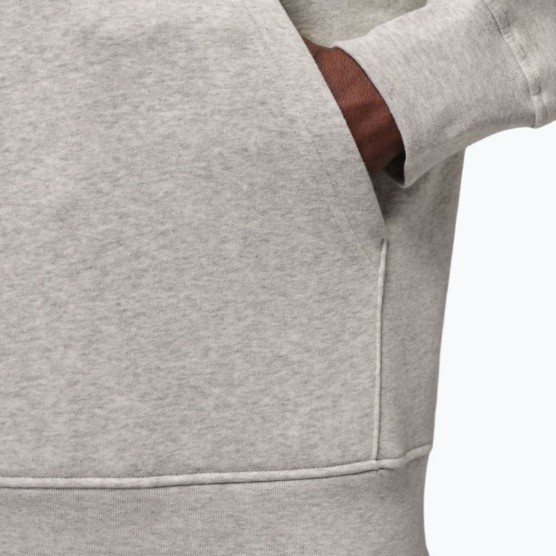 Férfi pulóver Jordan Pullover Hoodie grey heather/black 6