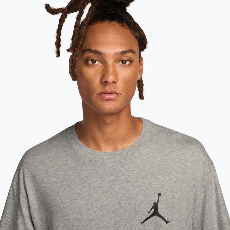 Férfi póló Nike Jordan grey heather/black 3